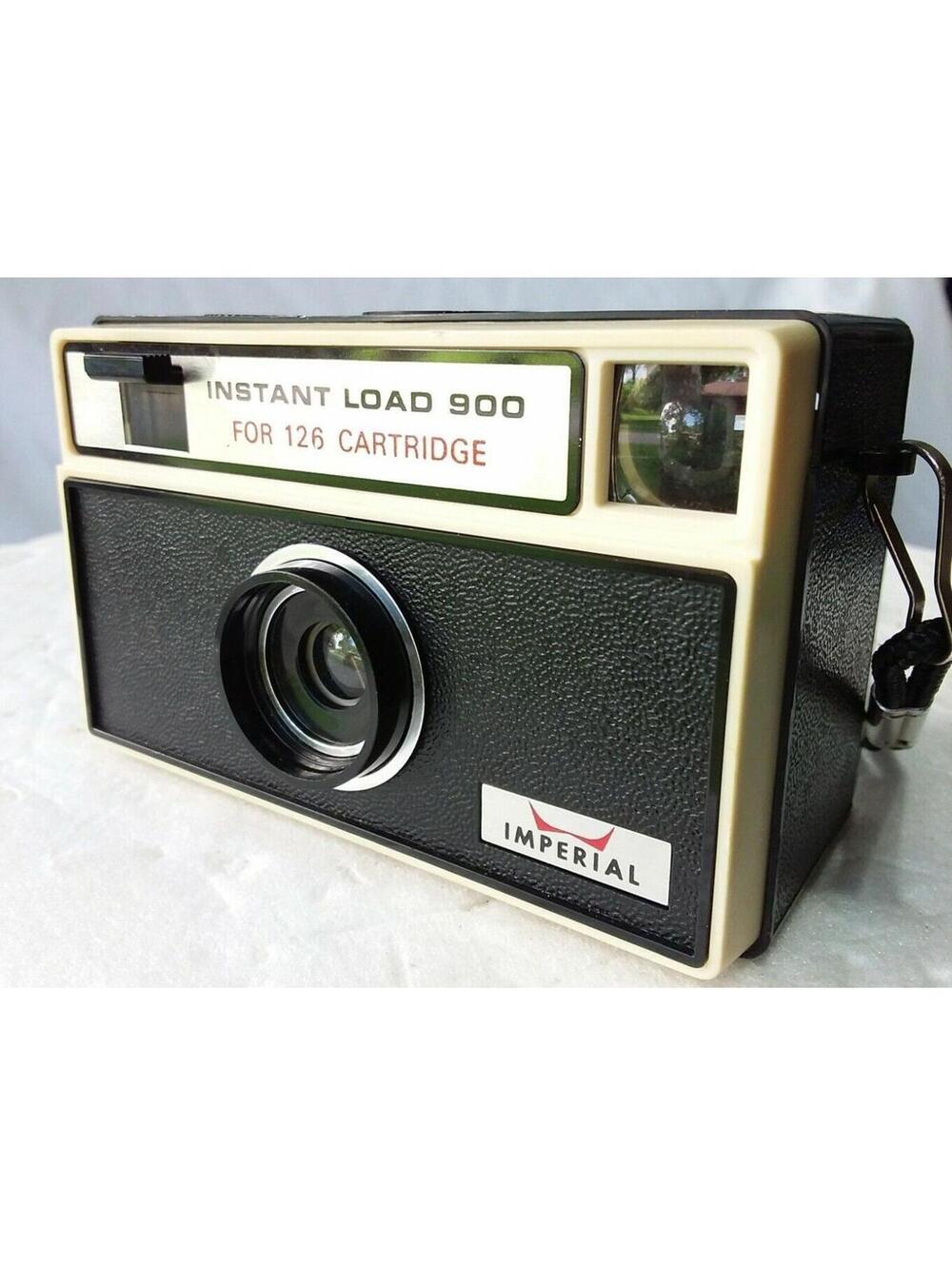 Imperial Instant Load 900 126 Cartridge Vintage Camera Fully Tested 1970s